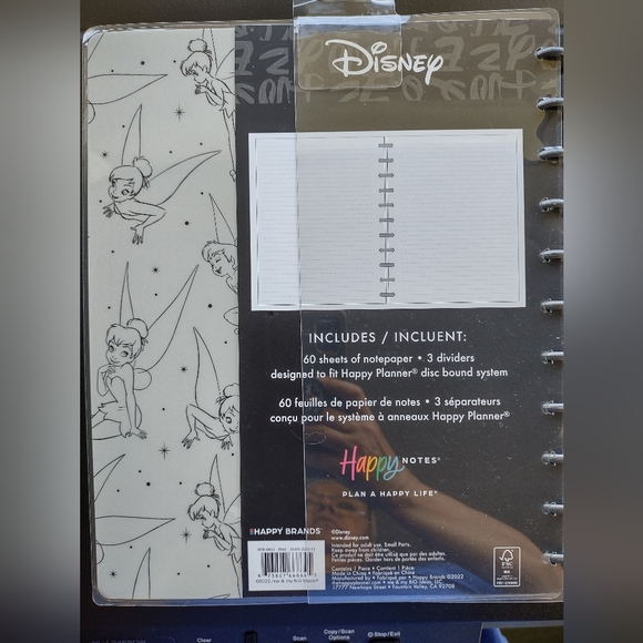 The Happy Planner Notes Tinker Bell - Picture 2 of 4